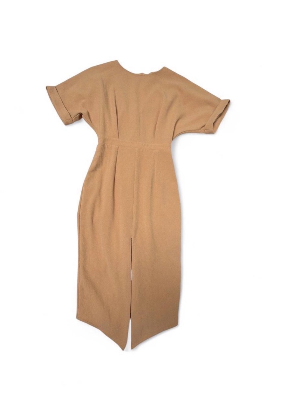 ASOS Camel Brown Midi Dress